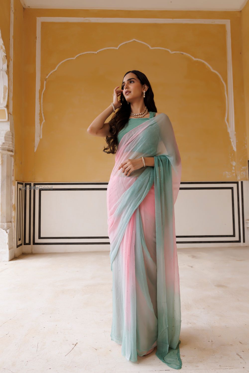 Photo From Mukaish Work Sarees - By Geroo Jaipur