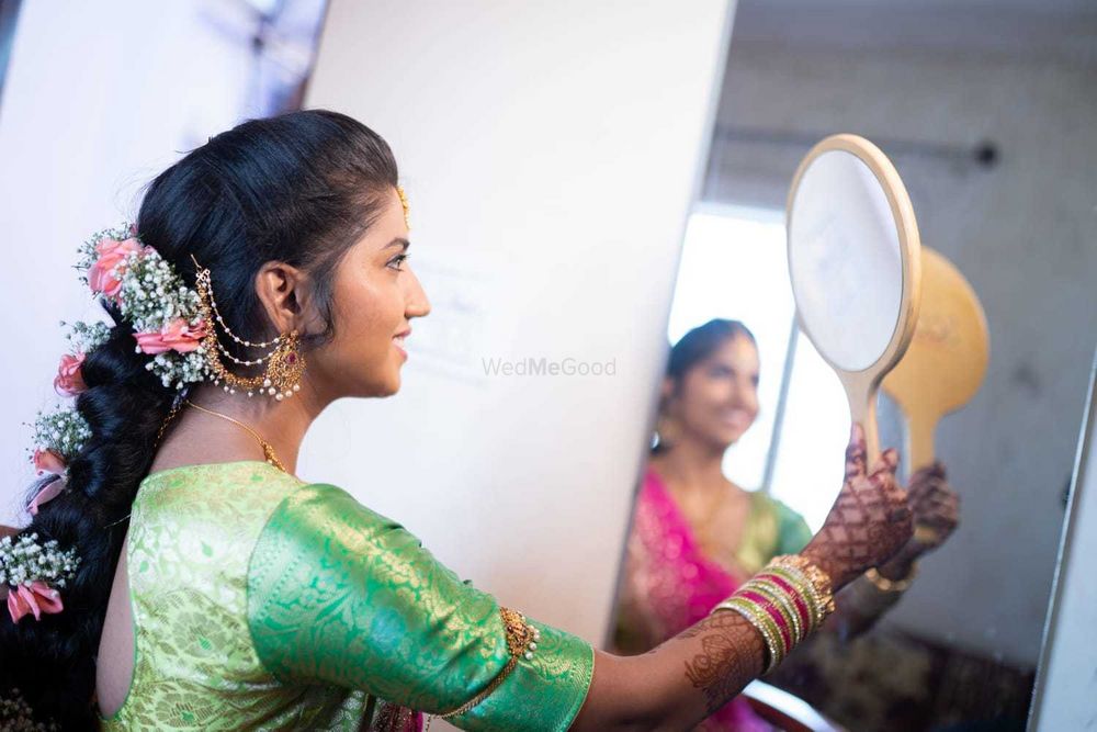 Photo From Soumya's Engagement Look - By Makeover By Shruthi Rao