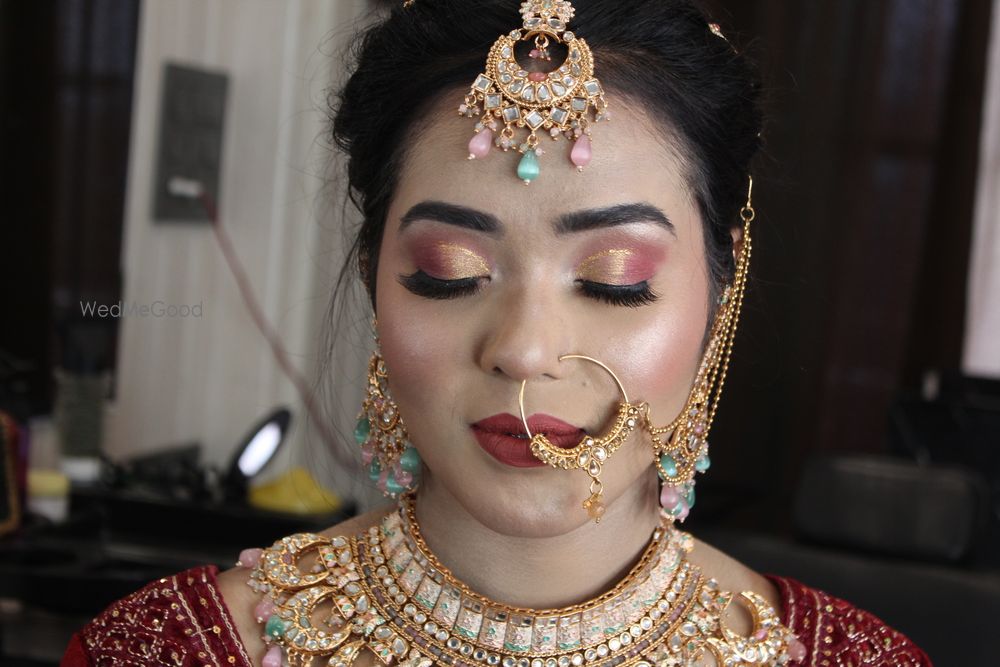 Photo From bridal makeup - By SK Makeup Academy and Salon