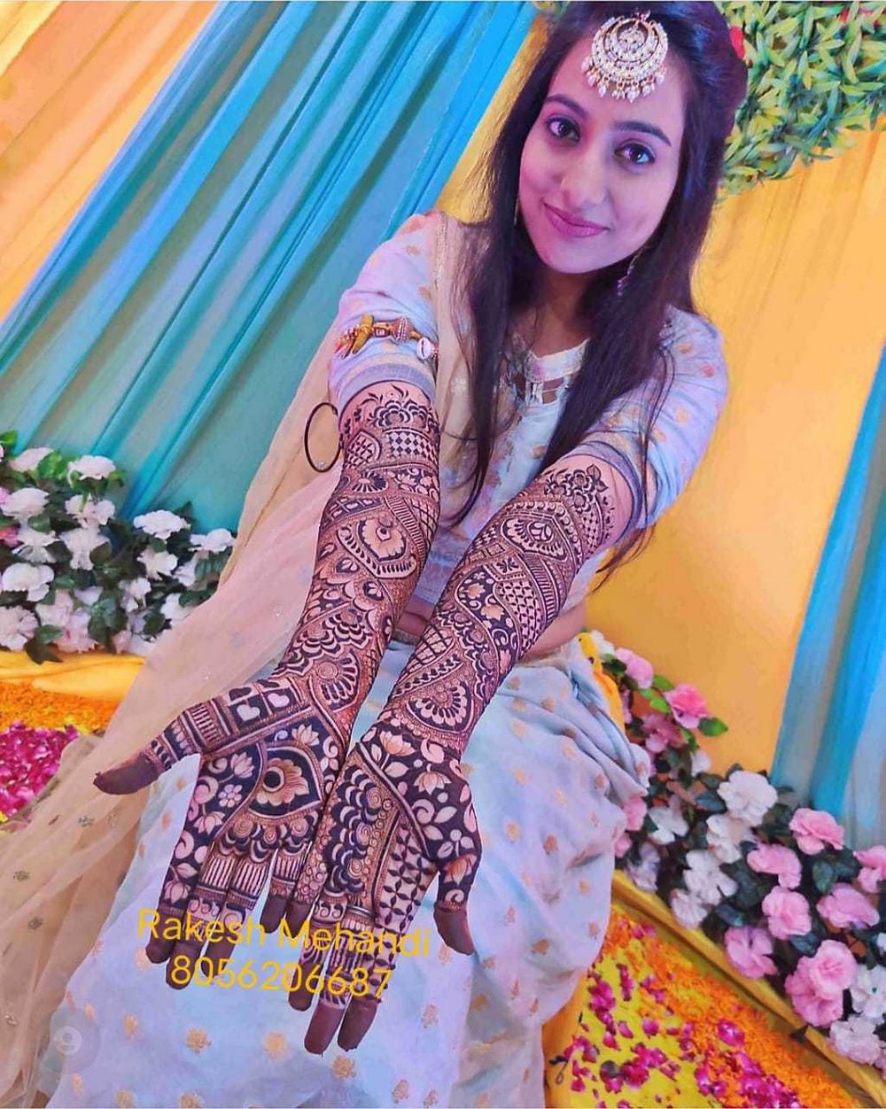 Photo From New Bridal Design - By Rakesh Mehandi Art