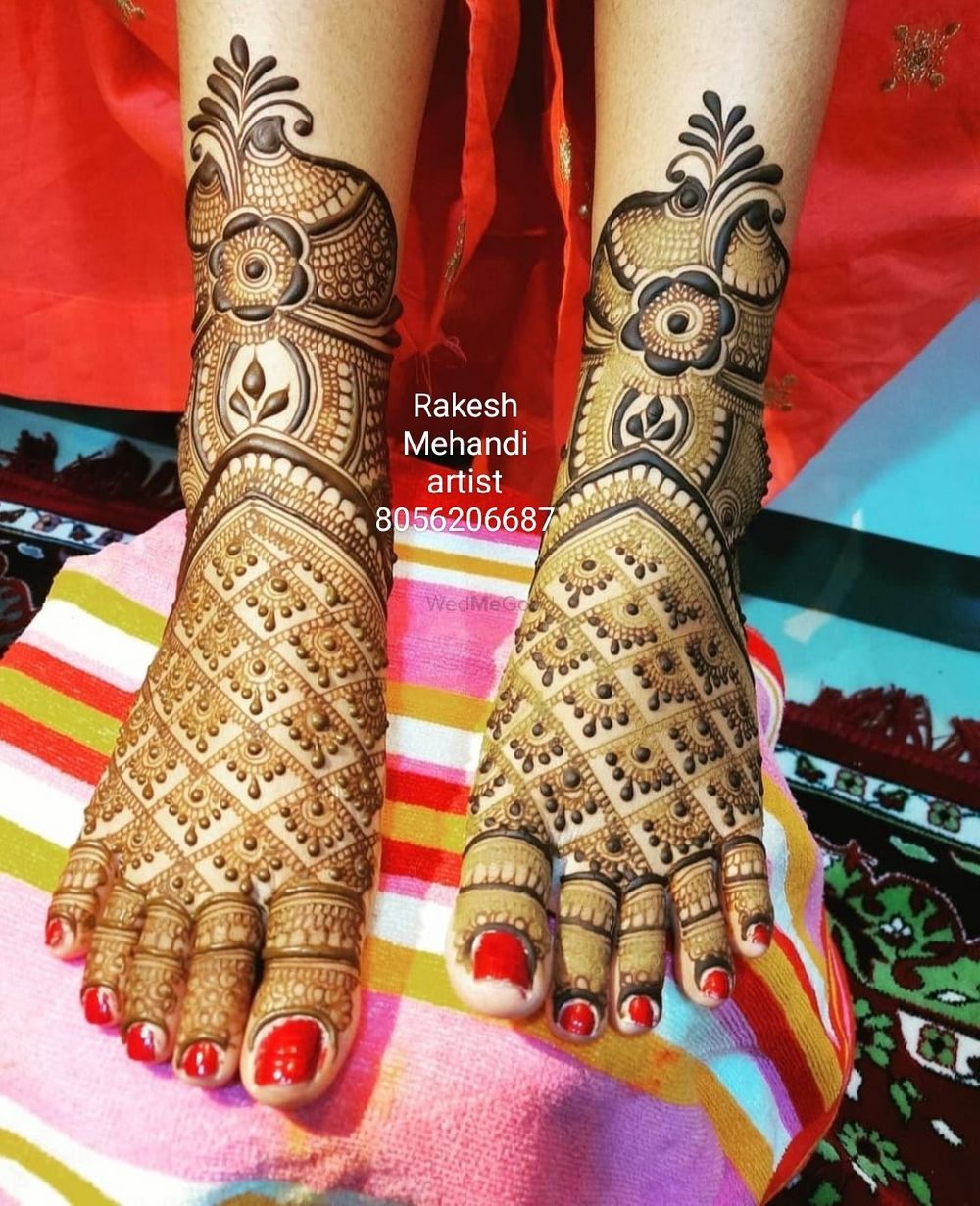 Photo From New Bridal Design - By Rakesh Mehandi Art