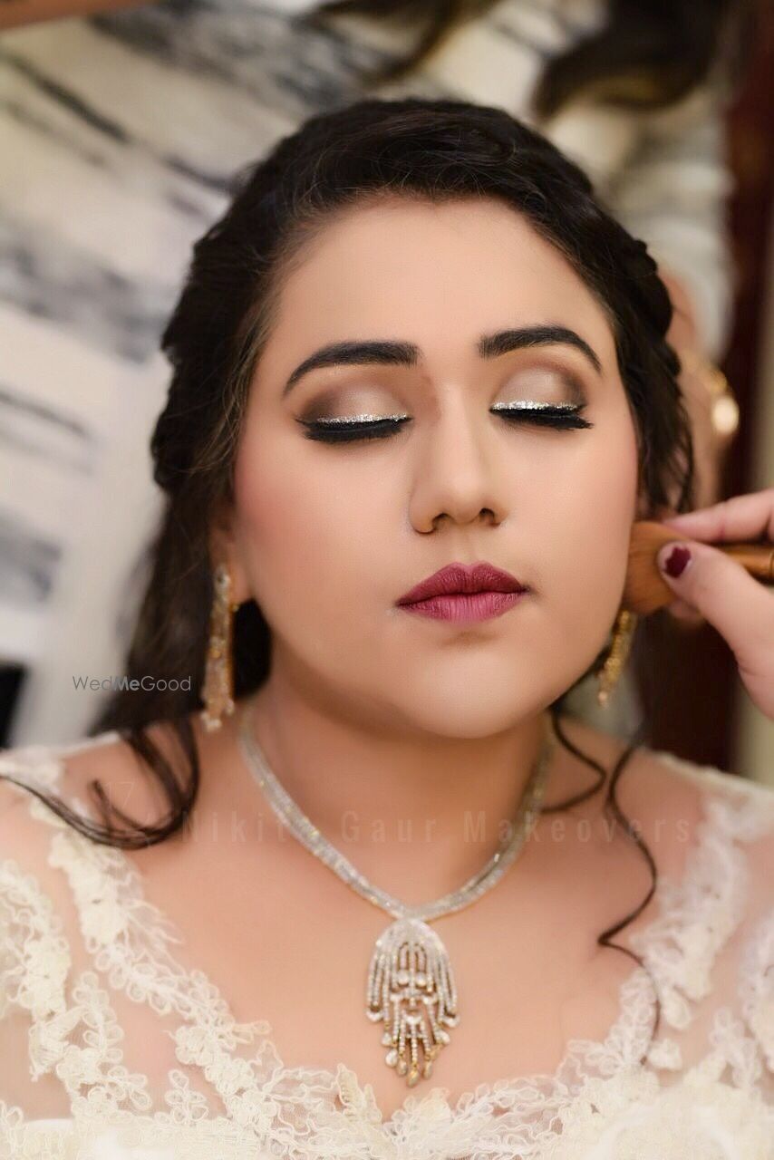 Photo From Pretty Christian Bride - Angel - By Nikita Gaur Makeovers