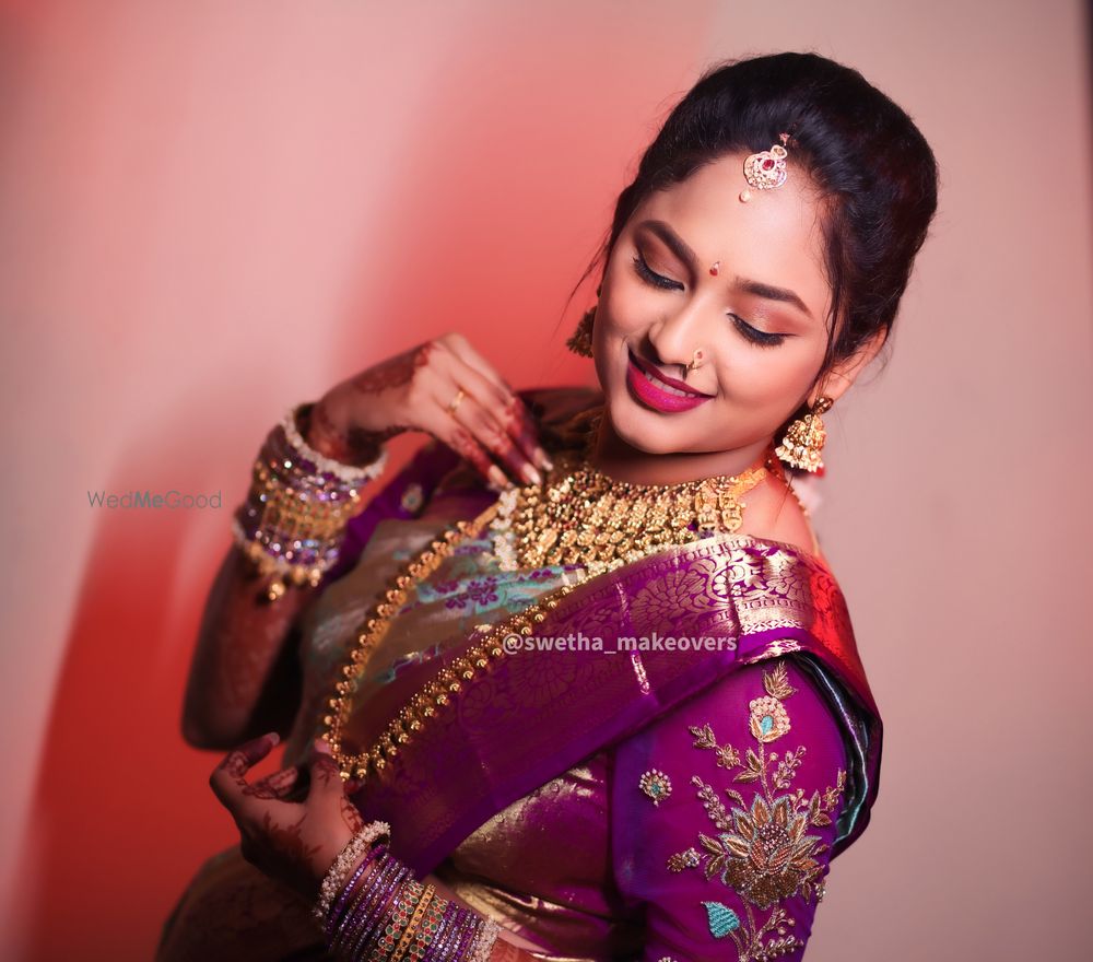 Photo From bridal 2k23 - By Swetha Makeovers