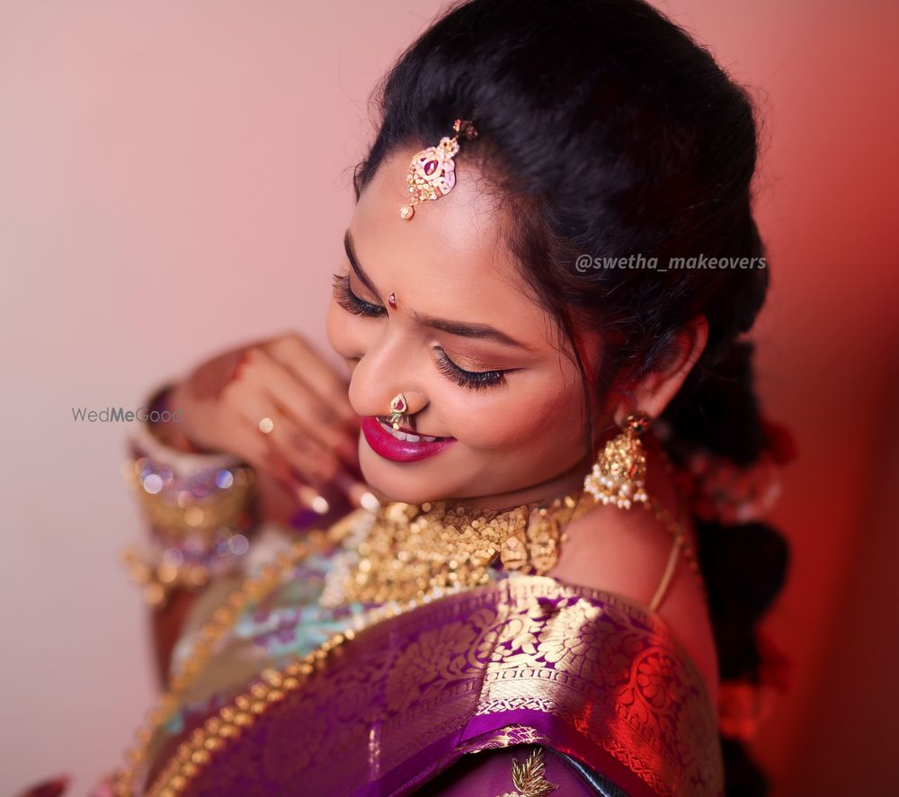 Photo From bridal 2k23 - By Swetha Makeovers