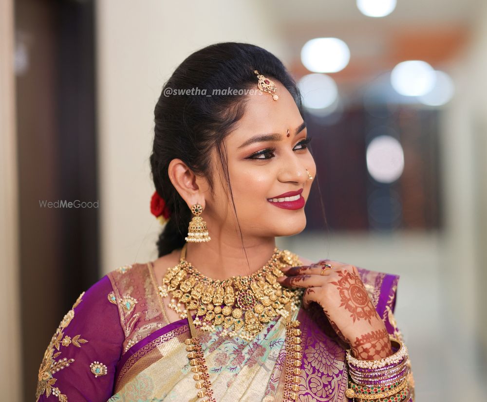 Photo From bridal 2k23 - By Swetha Makeovers