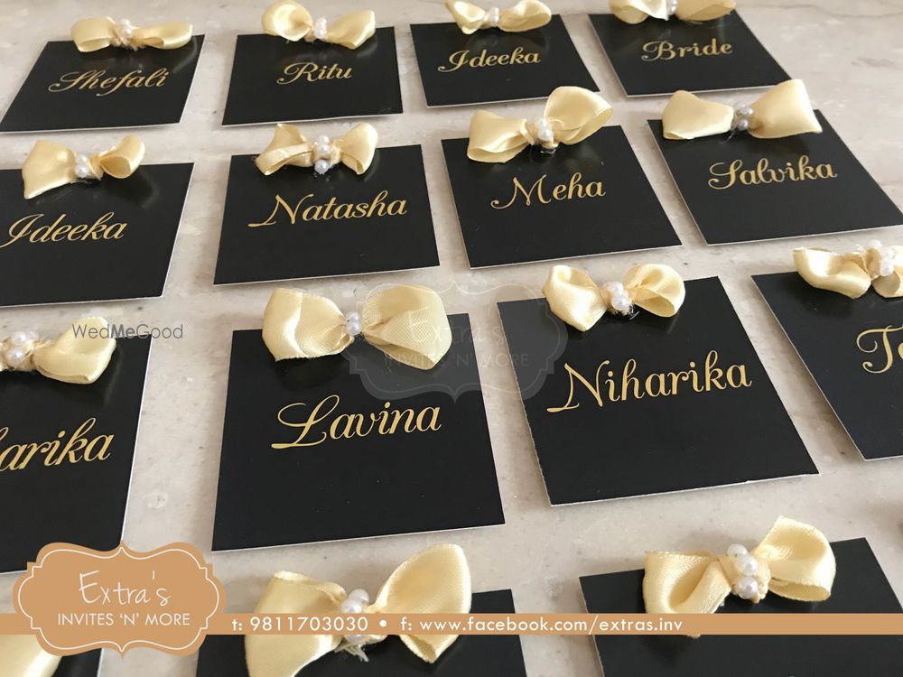 Photo From Wedding Stationery - By Extras- Weddings n More