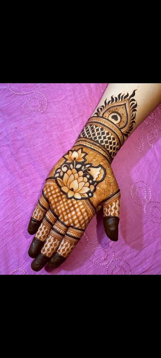 Photo From Traditional mehndi design - By Krishna Mehandi Art