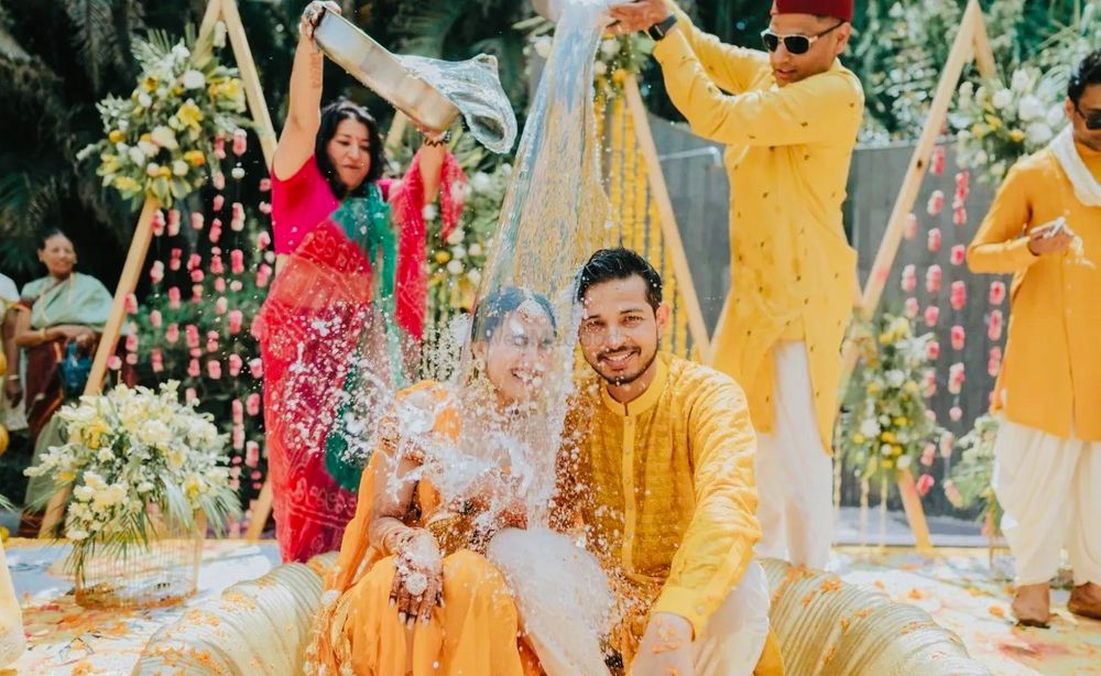 Photo From Haldi Mela - By Aesthetic Weddings & Events