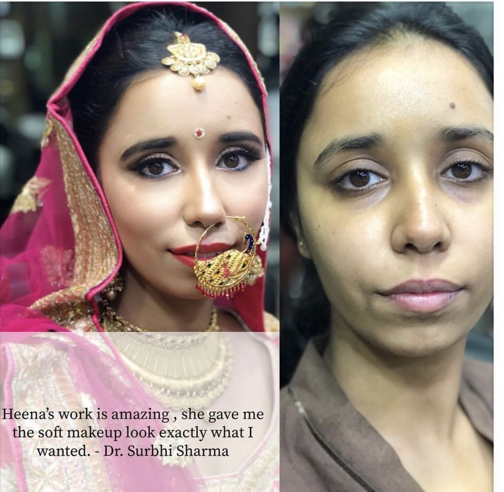 Photo From Dr. Surbhi Bridal Look - By Heena Nagi Makeup Artistry 