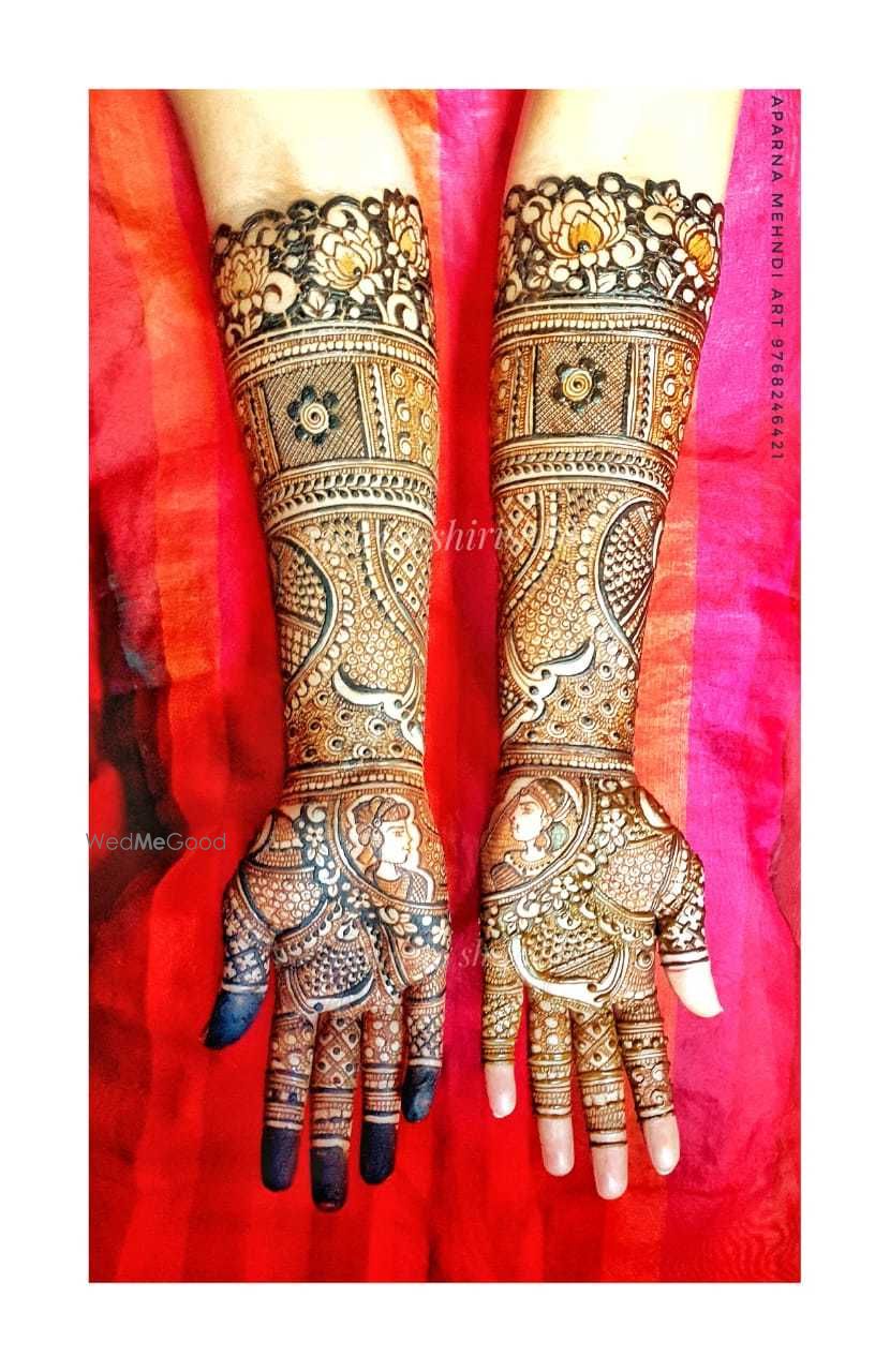 Photo From bridal mehndi - By Aparna Mehndi Art