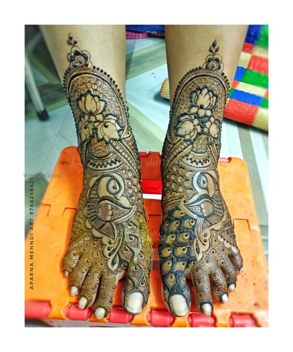 Photo From bridal mehndi - By Aparna Mehndi Art