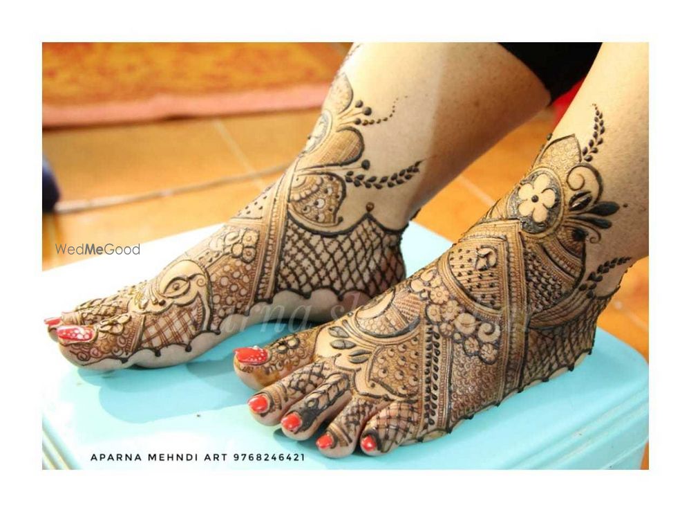 Photo From bridal mehndi - By Aparna Mehndi Art