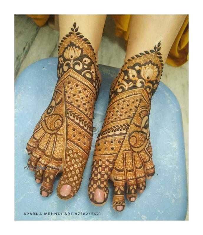 Photo From bridal mehndi - By Aparna Mehndi Art