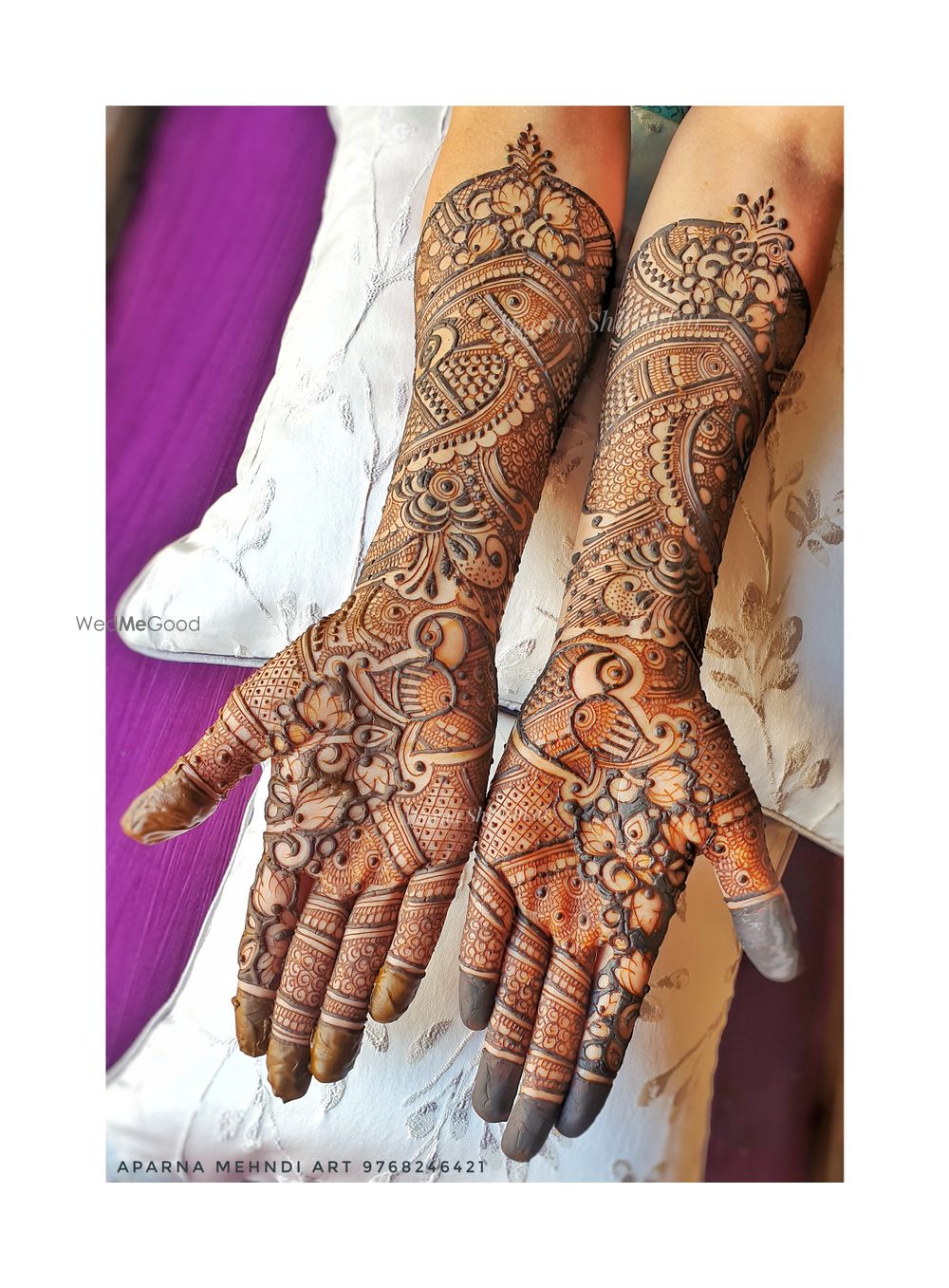 Photo From Engagement mehndi - By Aparna Mehndi Art