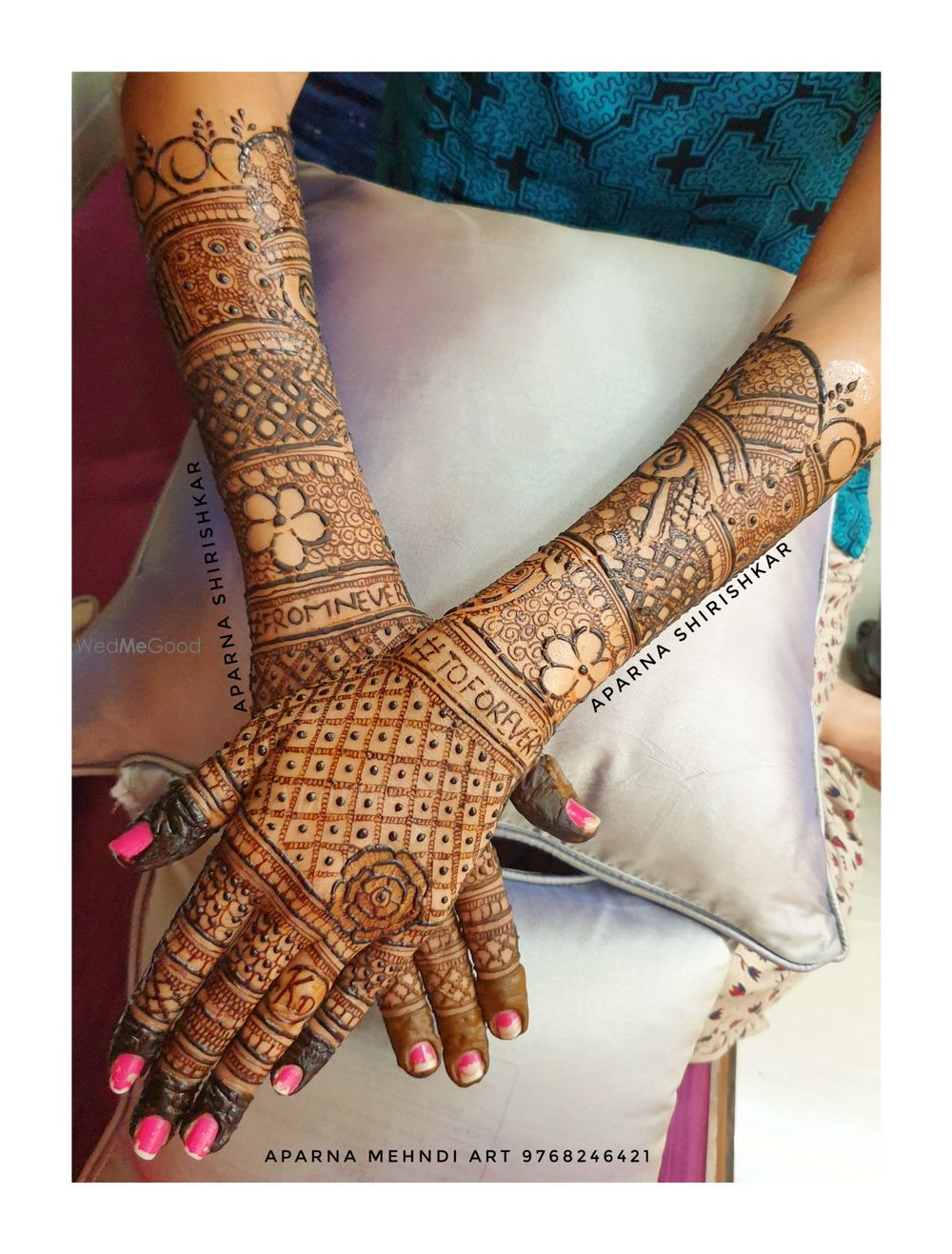 Photo From Engagement mehndi - By Aparna Mehndi Art