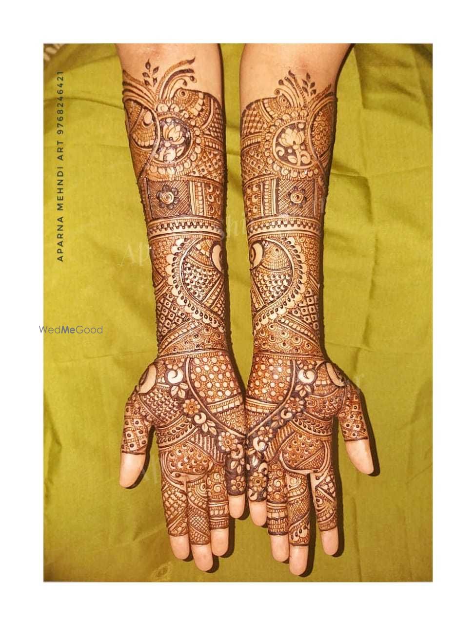 Photo From Engagement mehndi - By Aparna Mehndi Art