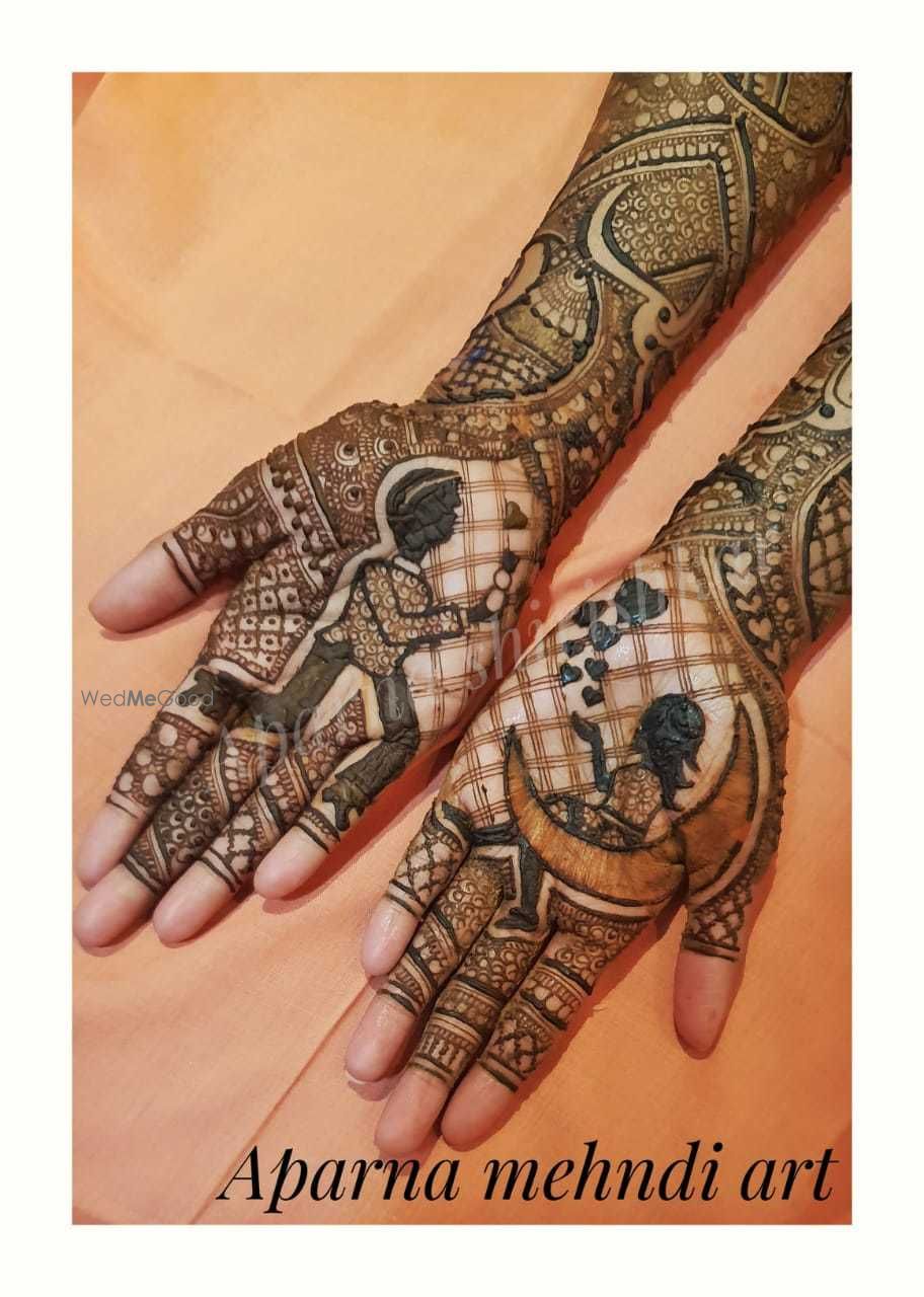 Photo From Engagement mehndi - By Aparna Mehndi Art