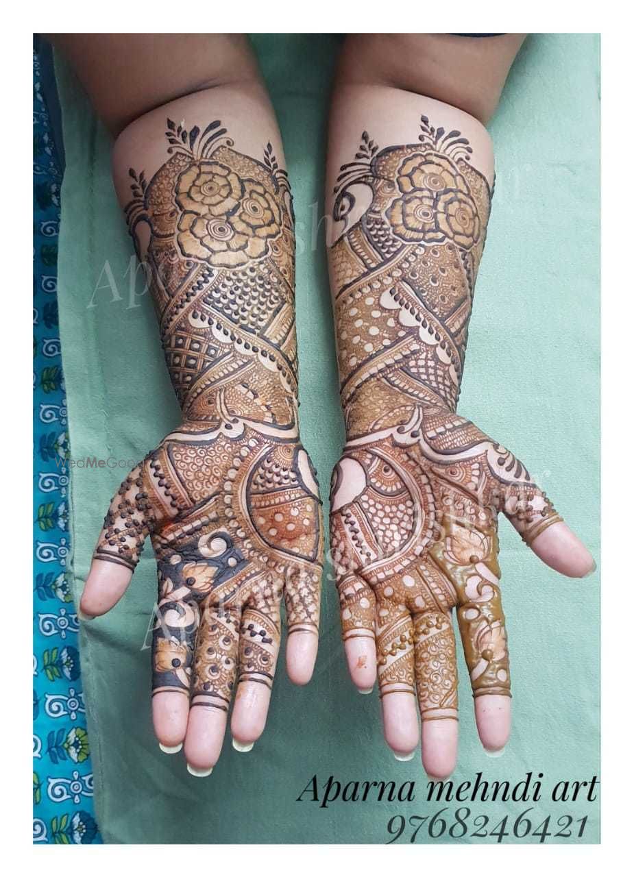 Photo From Engagement mehndi - By Aparna Mehndi Art