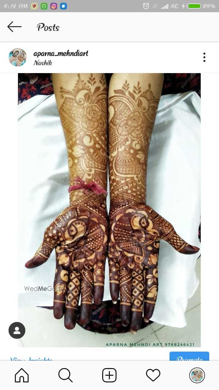 Photo From Engagement mehndi - By Aparna Mehndi Art