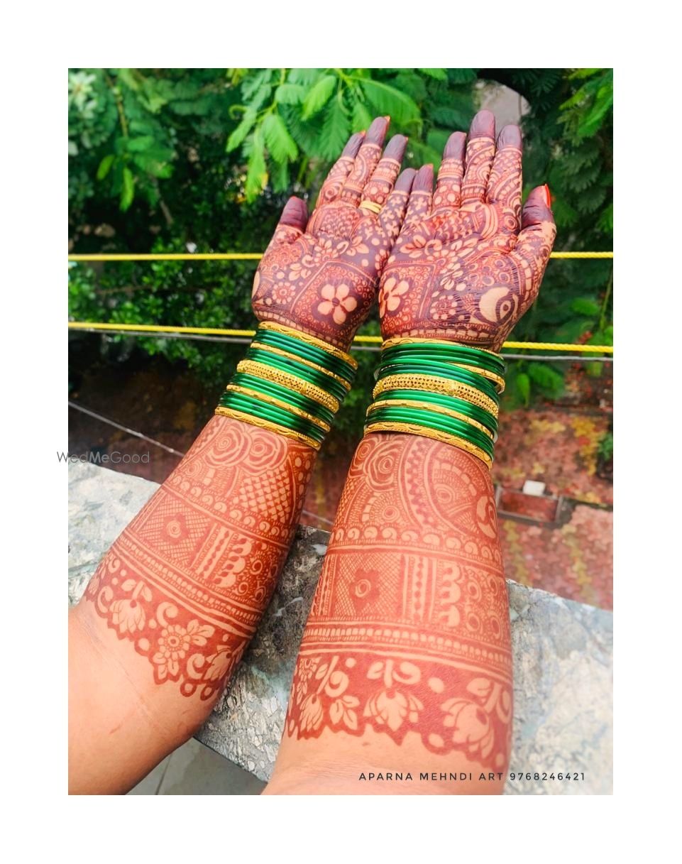 Photo From Engagement mehndi - By Aparna Mehndi Art