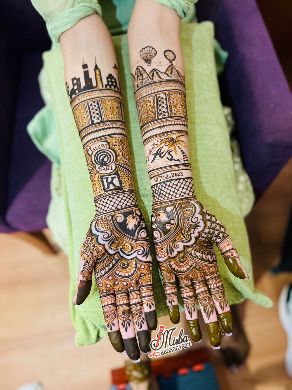 Photo From Customized Bridal Mehndi - By Misba Mehendi Artist