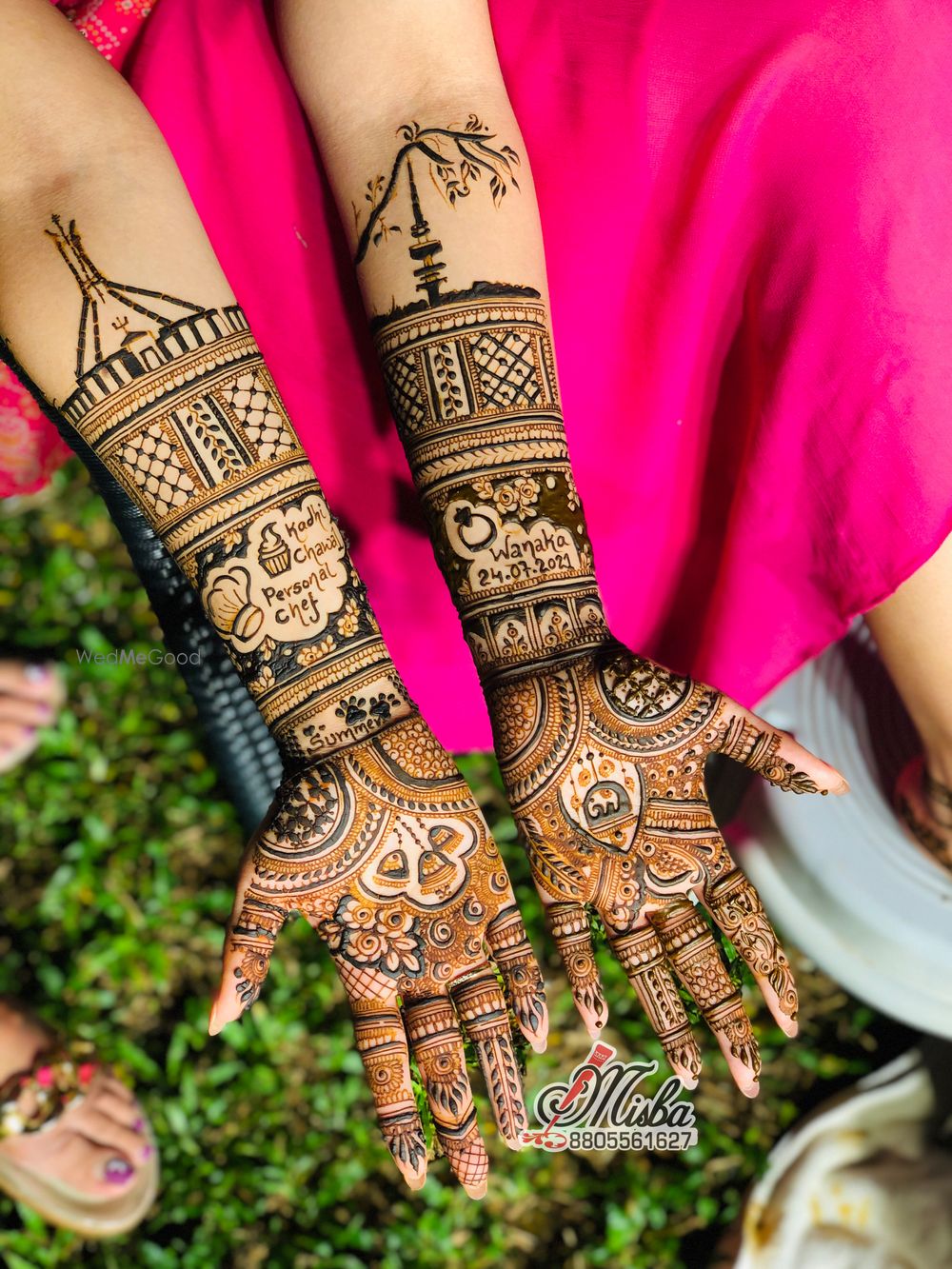 Photo From Customized Bridal Mehndi - By Misba Mehendi Artist