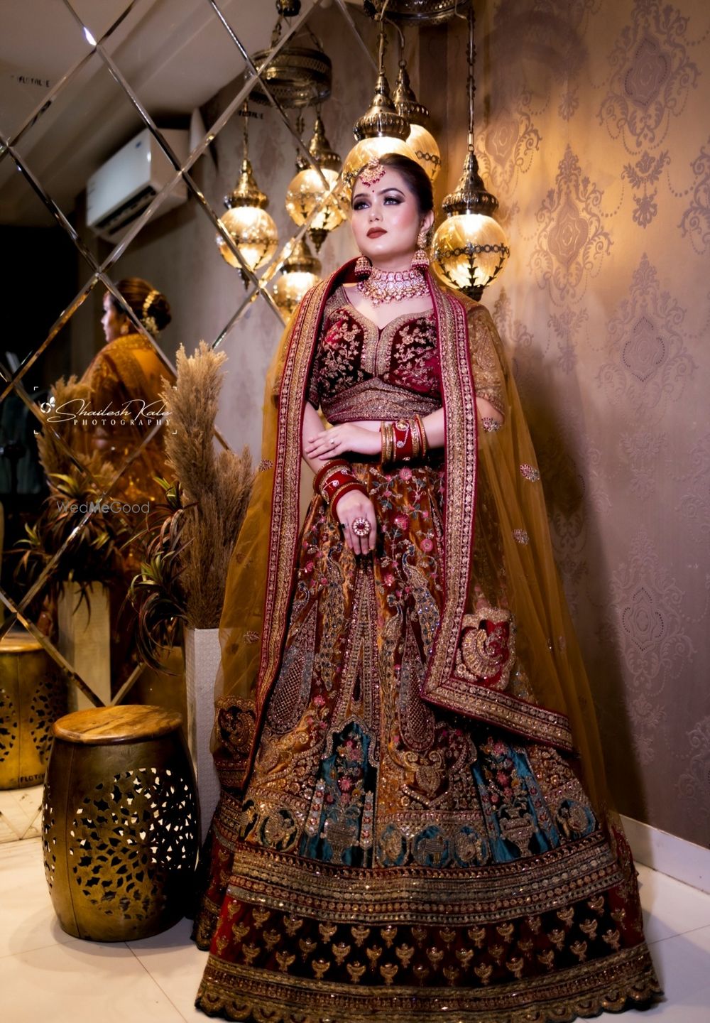 Photo From Rajwadi bridal look - By Bhumis Makeup Studio