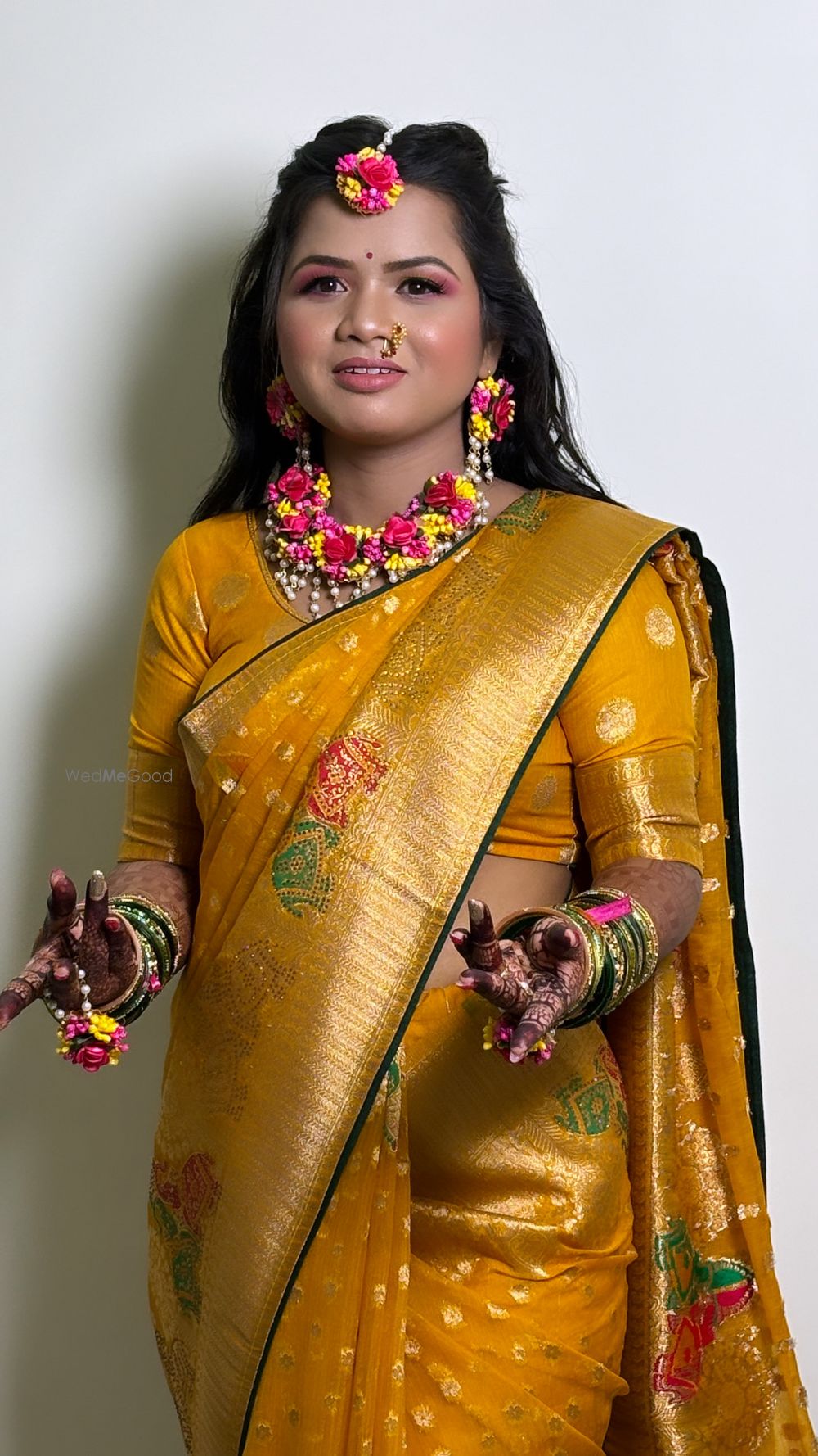 Photo From Haldi & Mehandi Look - By Bhumis Makeup Studio