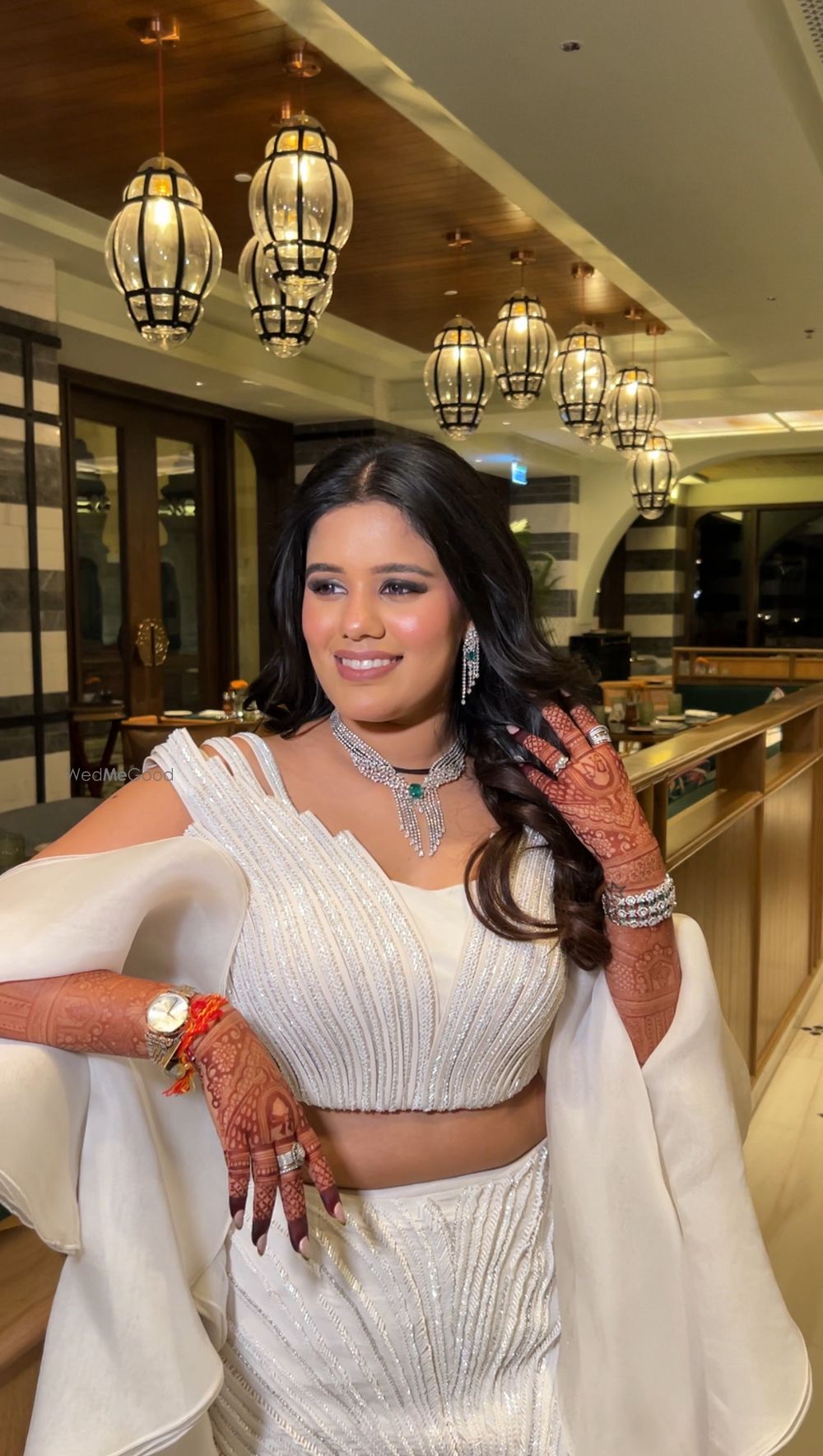 Photo From Sangeet Glam Bridal looks - By Styles and Smile Artistry