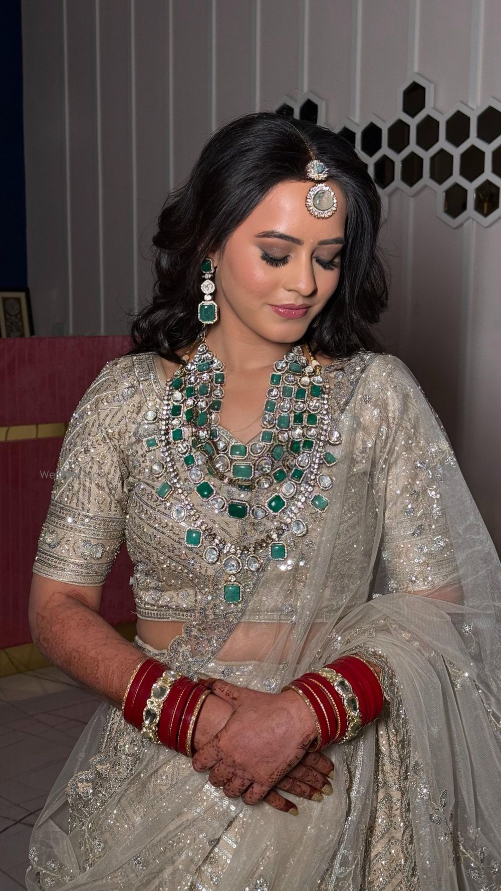 Photo From Sangeet Glam Bridal looks - By Styles and Smile Artistry