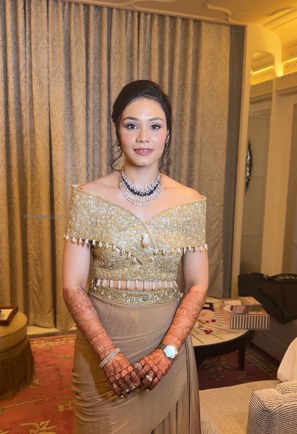 Photo From Sangeet Glam Bridal looks - By Styles and Smile Artistry