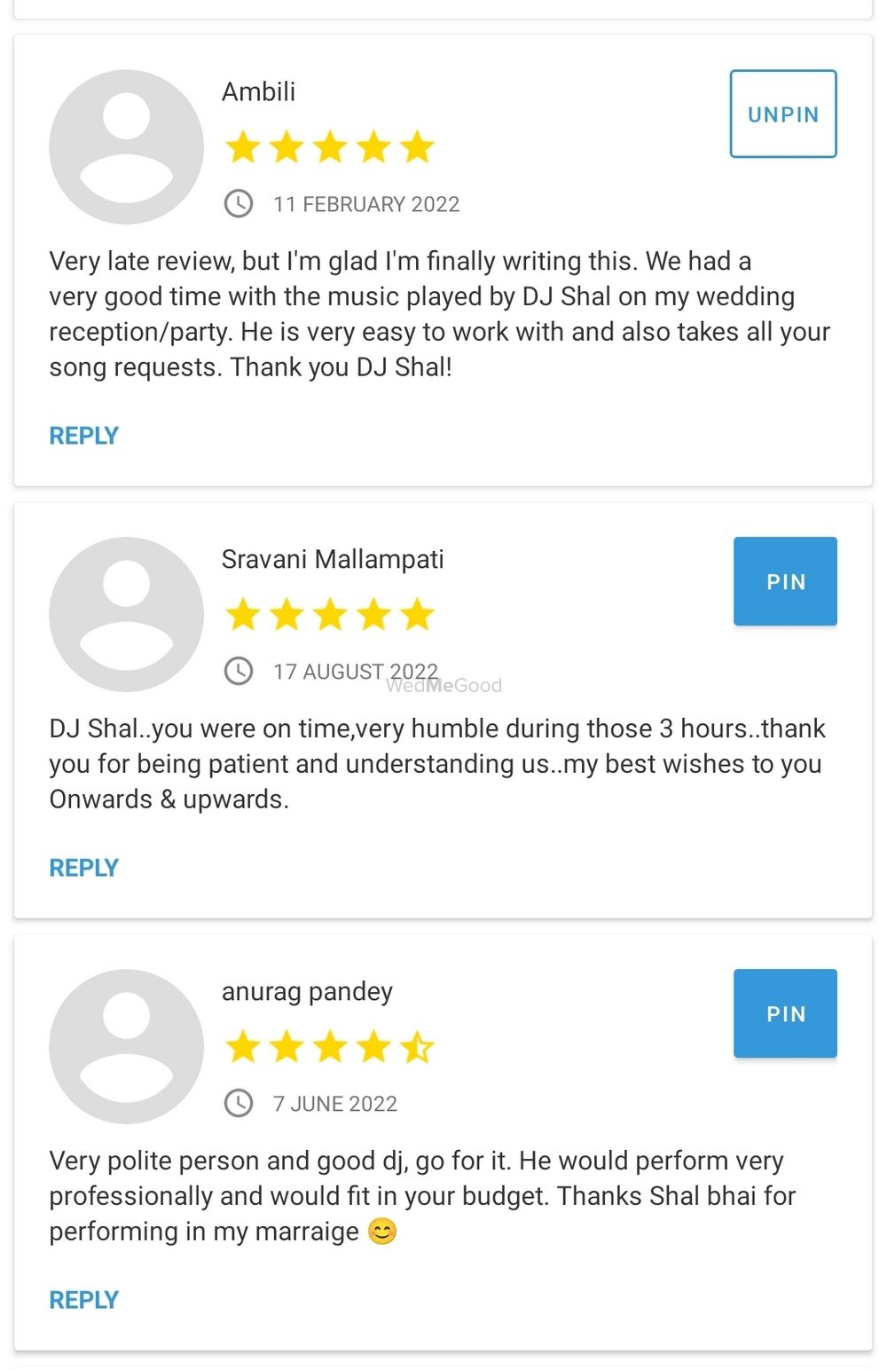 Photo From Reviews - By Deejay Shal