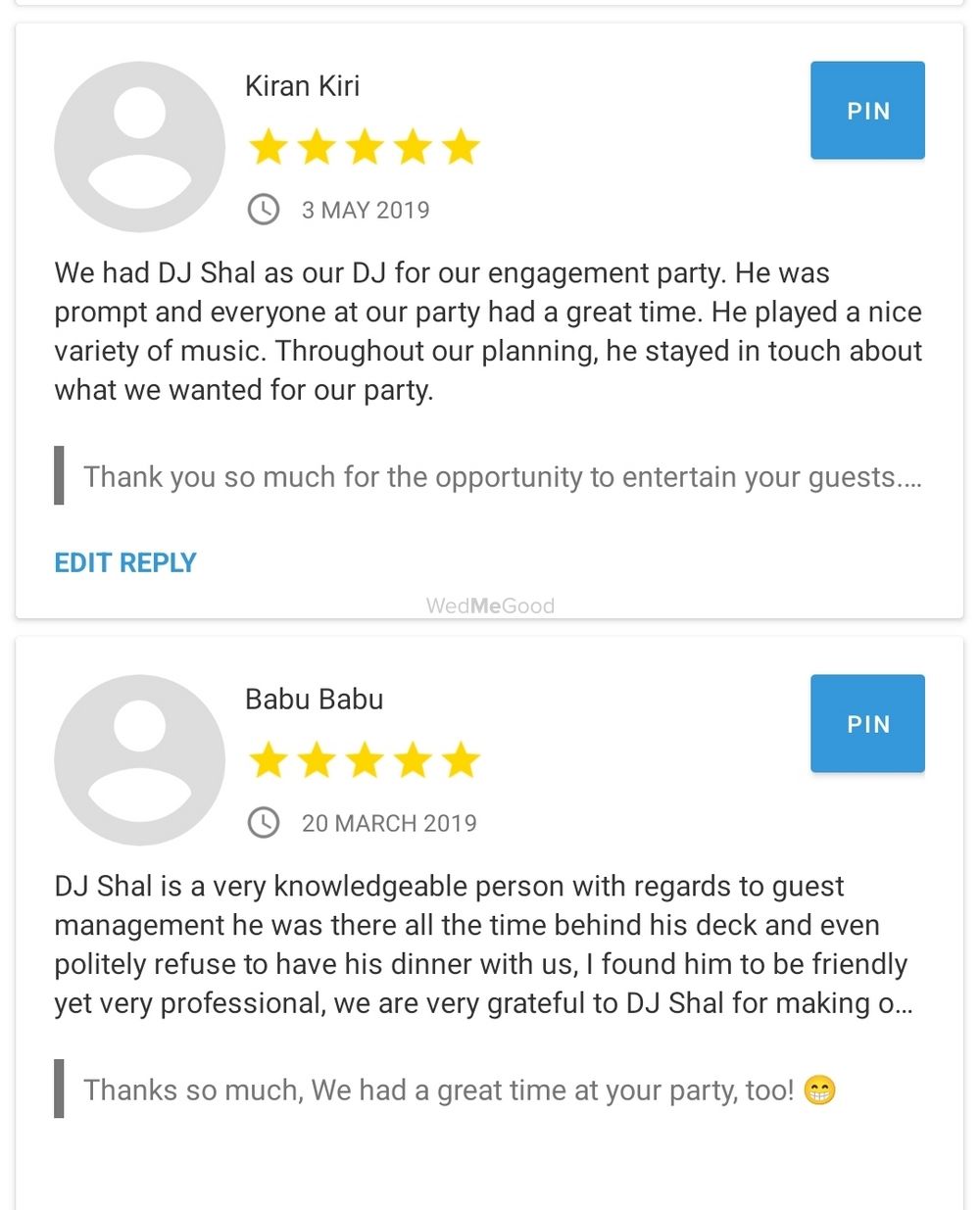 Photo From Reviews - By Deejay Shal