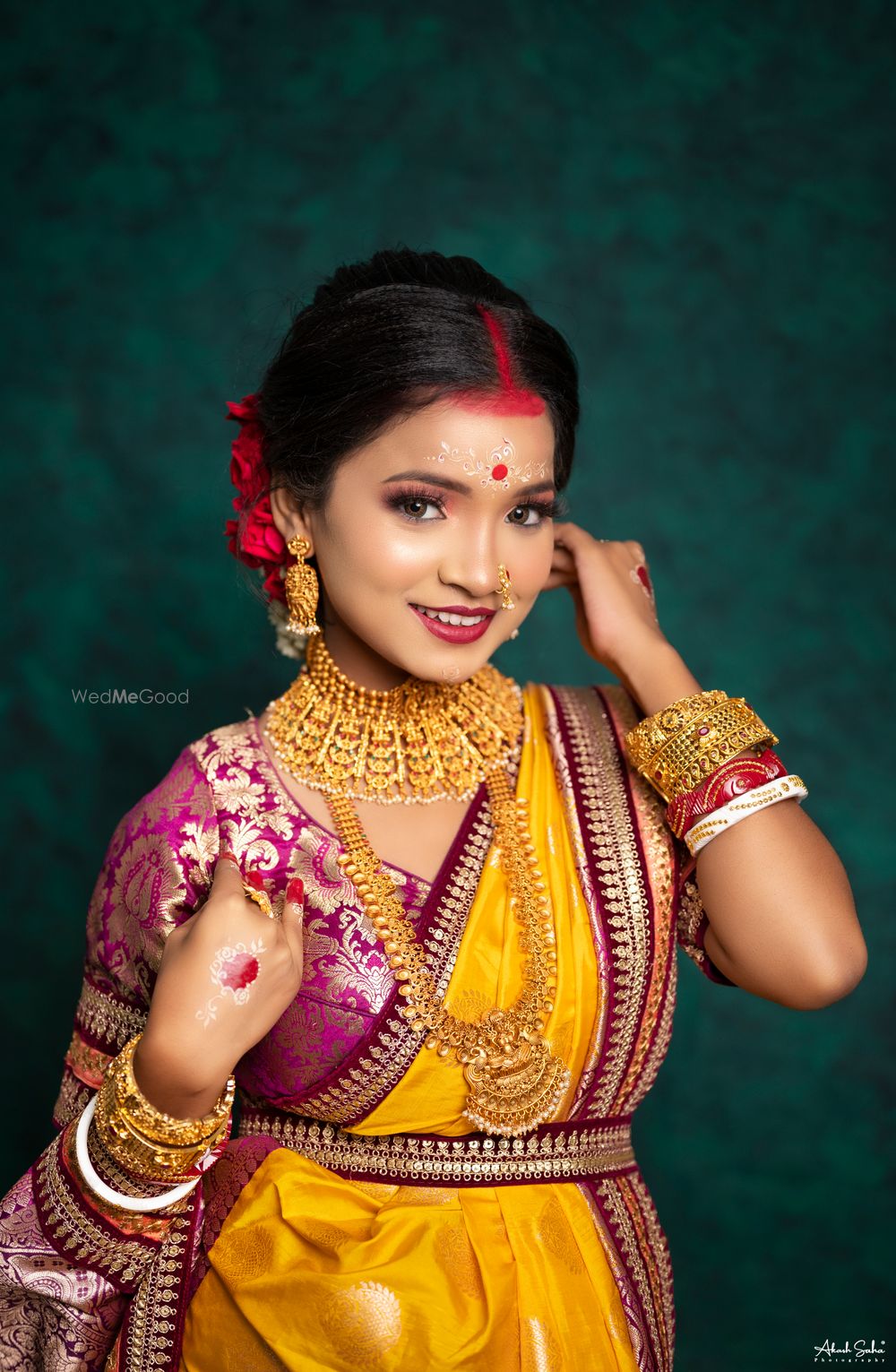 Photo From Wedding and Reception Makeup - By Makeup Glam by Sayani 