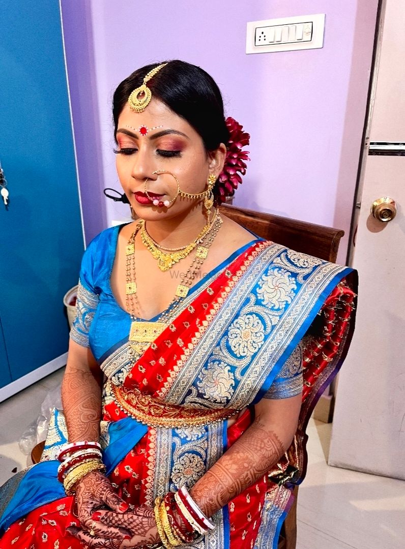 Photo From Wedding and Reception Makeup - By Makeup Glam by Sayani 