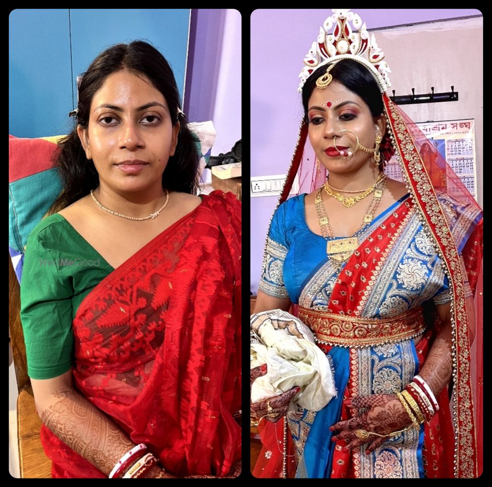 Photo From Wedding and Reception Makeup - By Makeup Glam by Sayani 