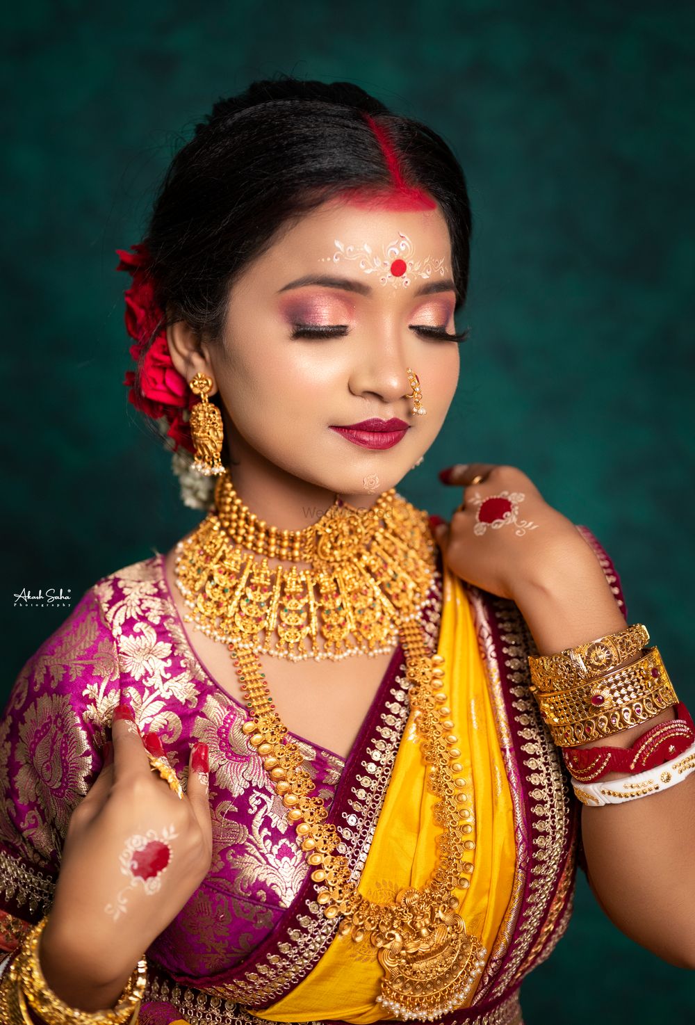 Photo From Wedding and Reception Makeup - By Makeup Glam by Sayani 