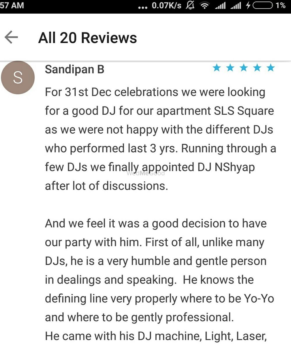 Photo From Reviews and others - By DJ NShyap