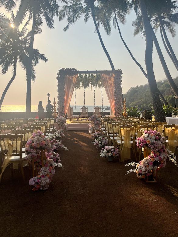 Photo From ANISHA & KAUSTAV INTIMATE WEDDING AT PRAINHA RESORTS GOA - By Ritu Mago Weddings & Events