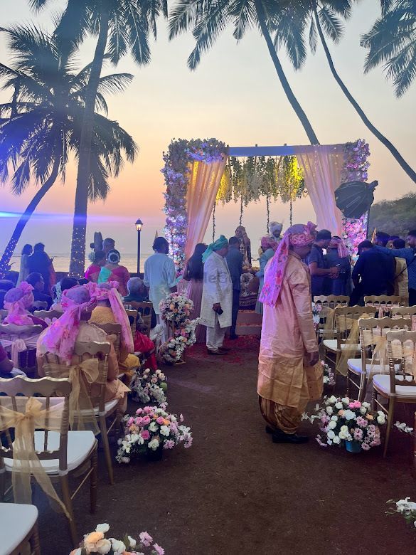 Photo From ANISHA & KAUSTAV INTIMATE WEDDING AT PRAINHA RESORTS GOA - By Ritu Mago Weddings & Events