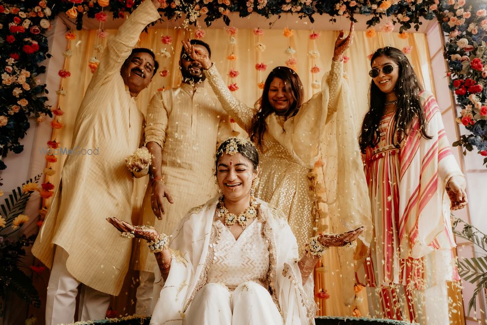 Photo From Vibrant Haldi Ceremony - By The Kapture Memories