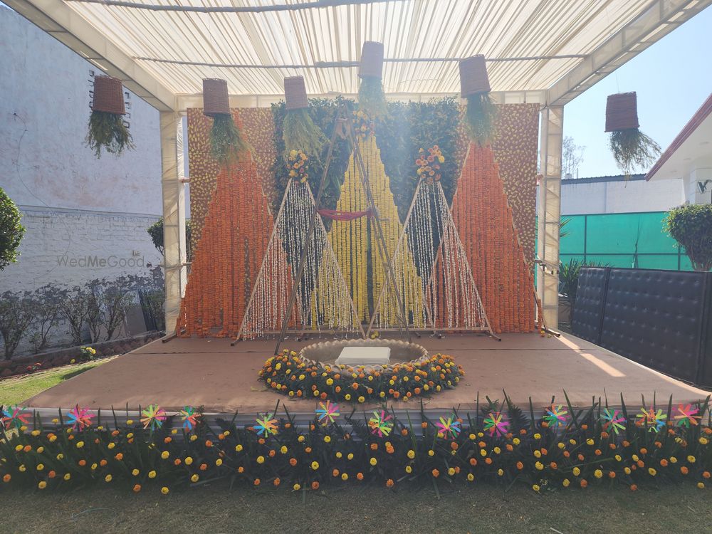 Photo From haldi outdoor - By Aanya Events & Production