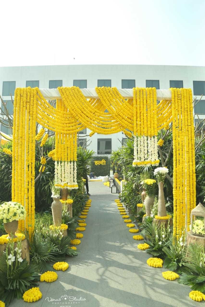 Photo From Haldi ceremony at Andaaz Hotel - By MB Events
