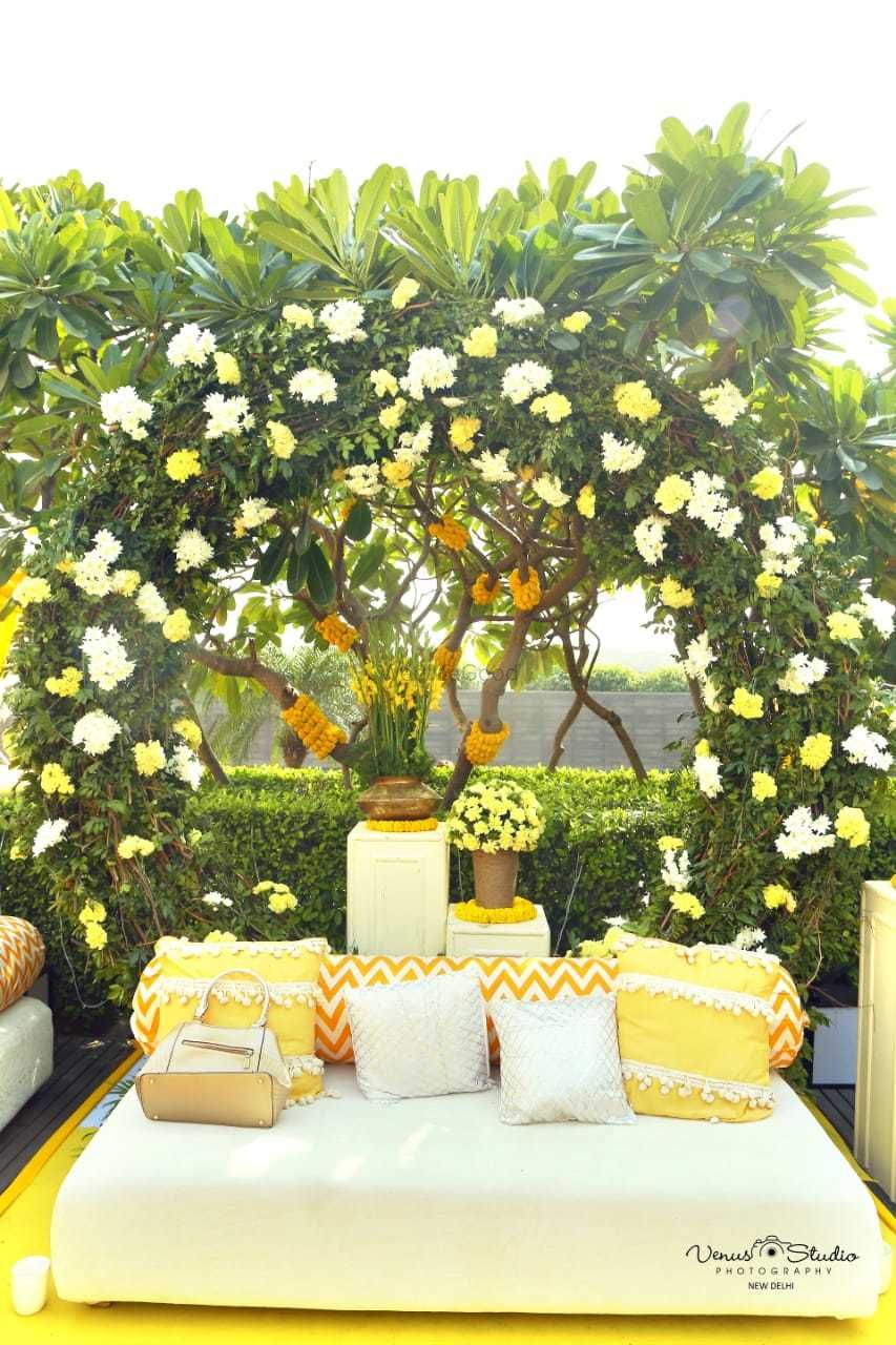 Photo From Haldi ceremony at Andaaz Hotel - By MB Events