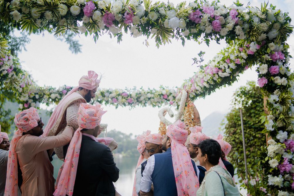 Photo From Nainital Lake side Wedding - By Lenscaged Production