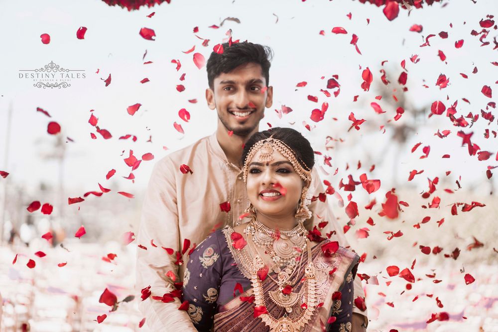 Photo From Vidya & Abhishek | Wedding Photography - By Destiny Tales