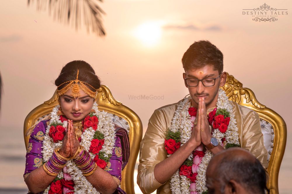 Photo From Vidya & Abhishek | Wedding Photography - By Destiny Tales