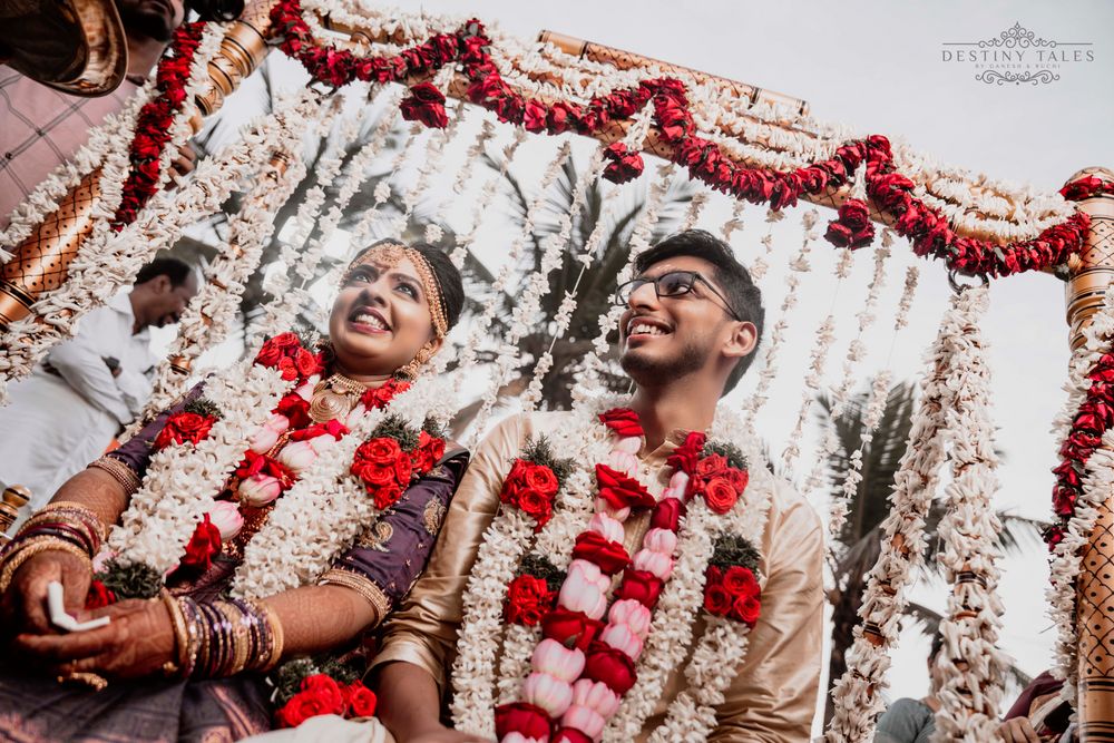 Photo From Vidya & Abhishek | Wedding Photography - By Destiny Tales