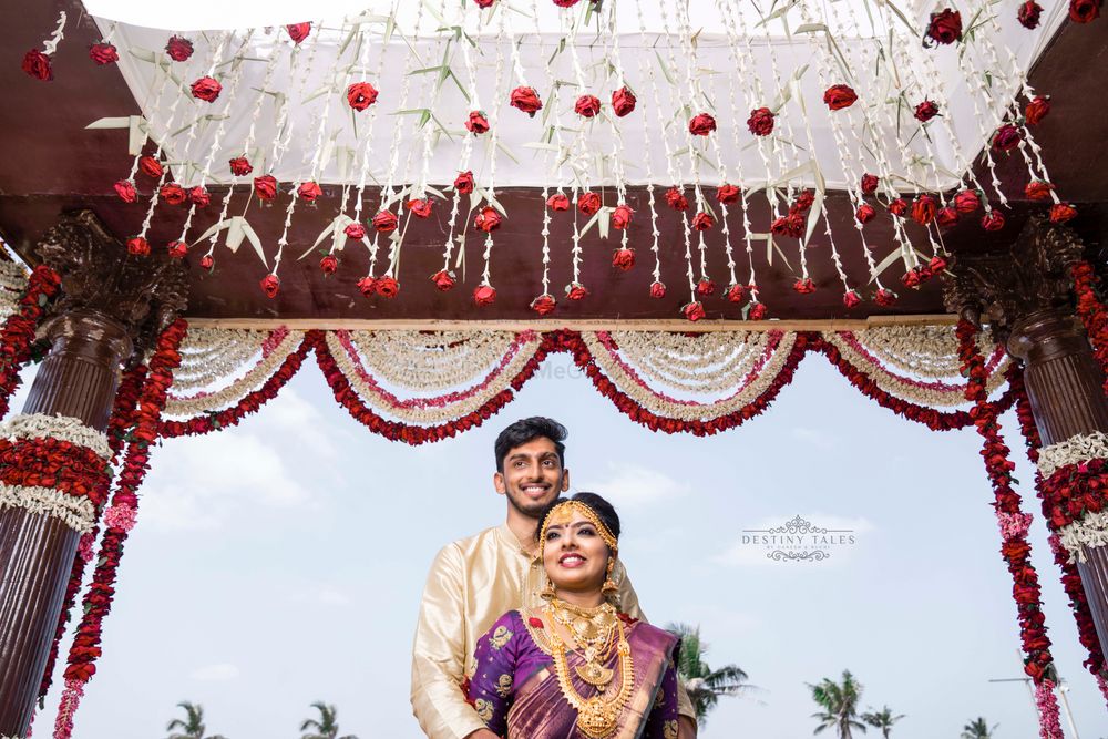 Photo From Vidya & Abhishek | Wedding Photography - By Destiny Tales