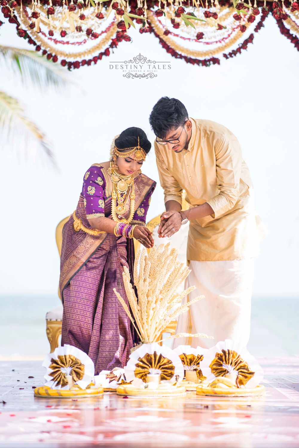 Photo From Vidya & Abhishek | Wedding Photography - By Destiny Tales